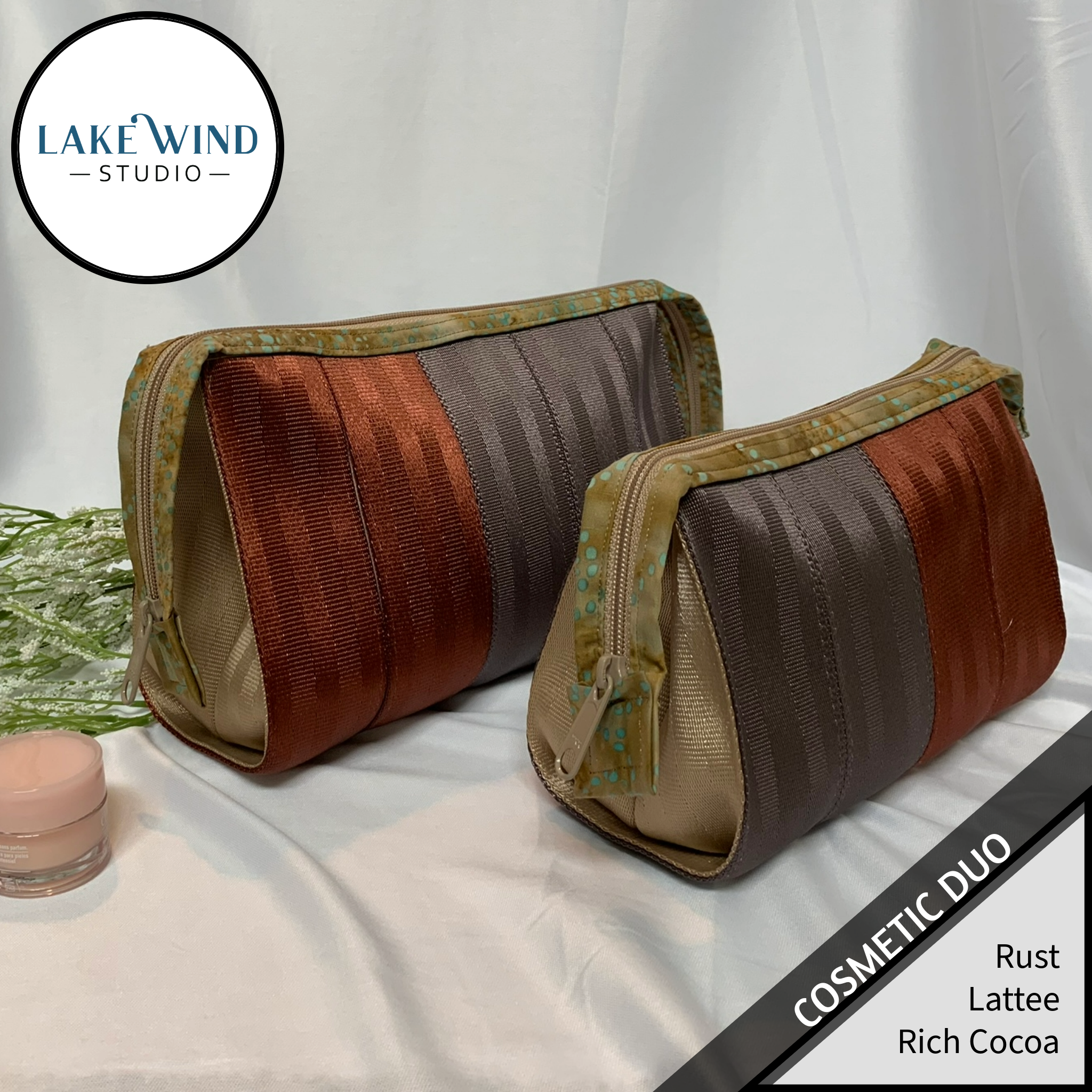 Cosmetic Bags - Makeup Bags - Custom Colors
