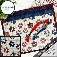 Cross Stitch Project Bag - Patriotic Collection