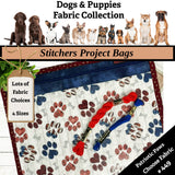 Cross Stitch Project Bag - Dog Collection