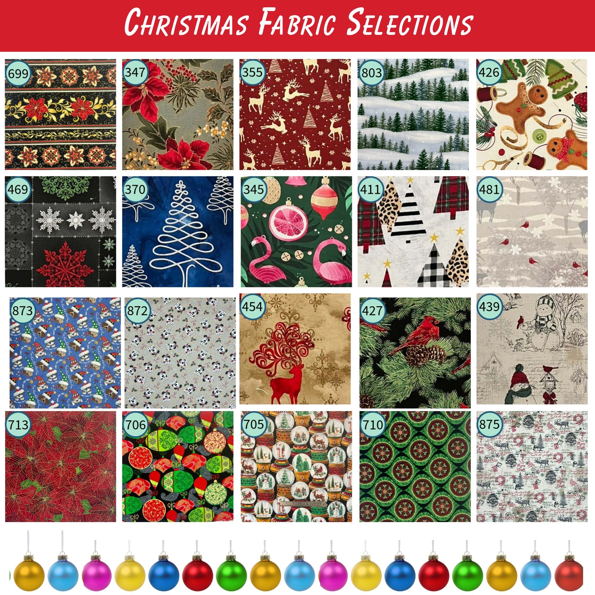 Cross Stitch Project Bag - Snowman Collection