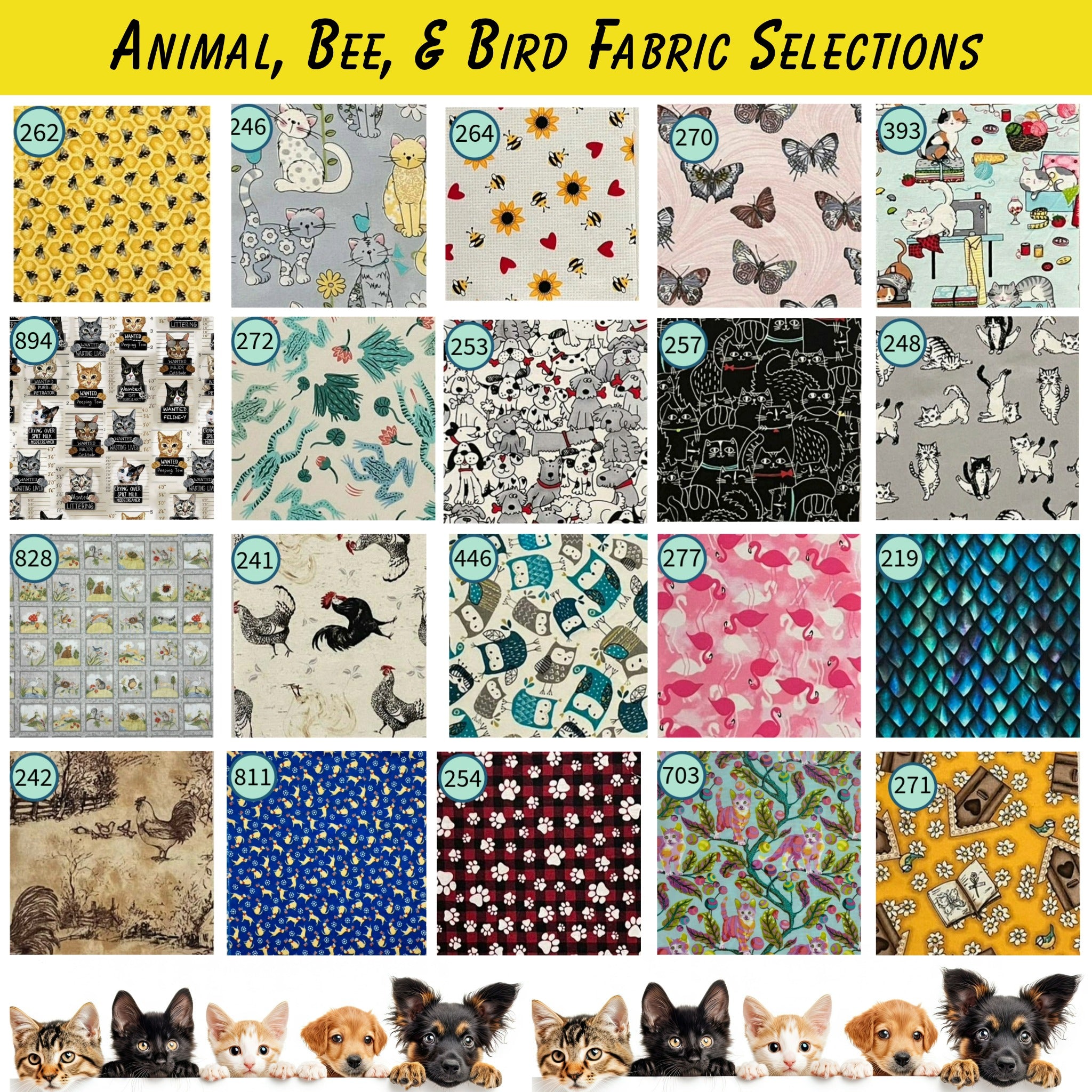 Grime Guards - Animal Fabrics