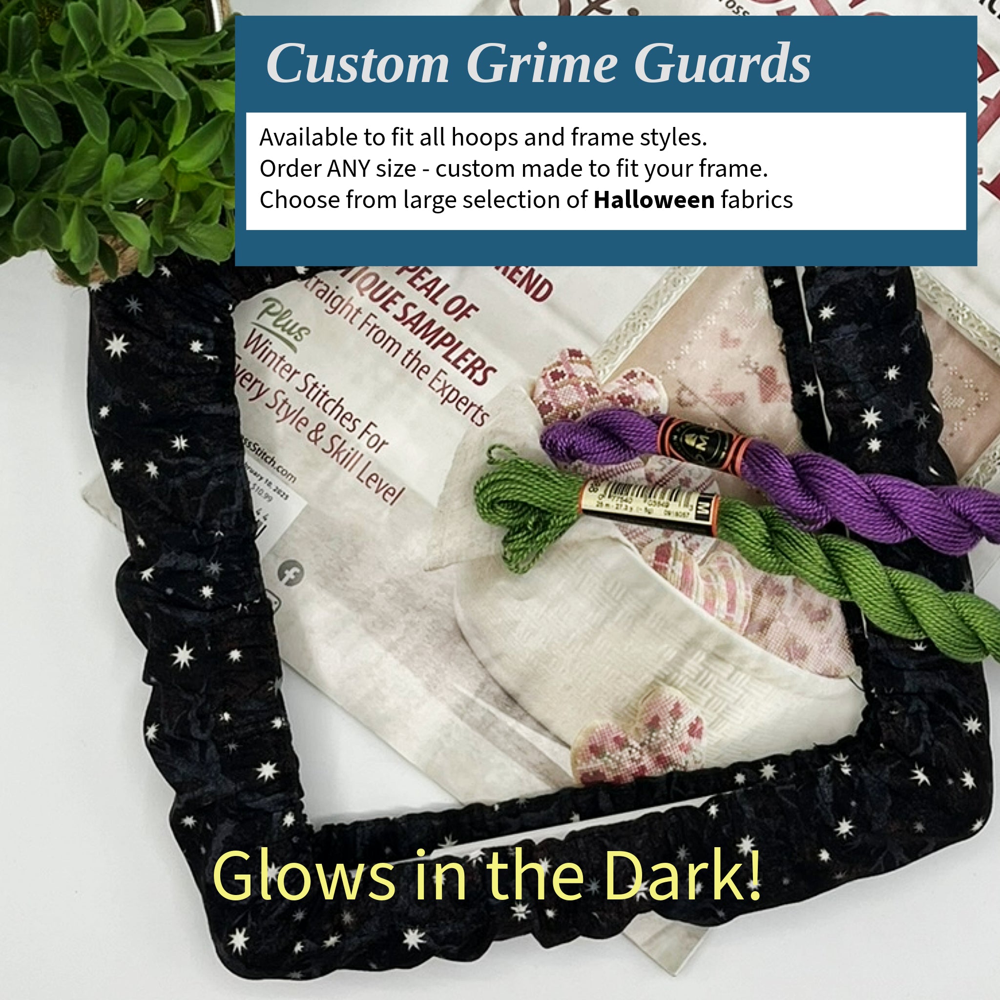 Grime Guards for Needlework Frames - Halloween Collection
