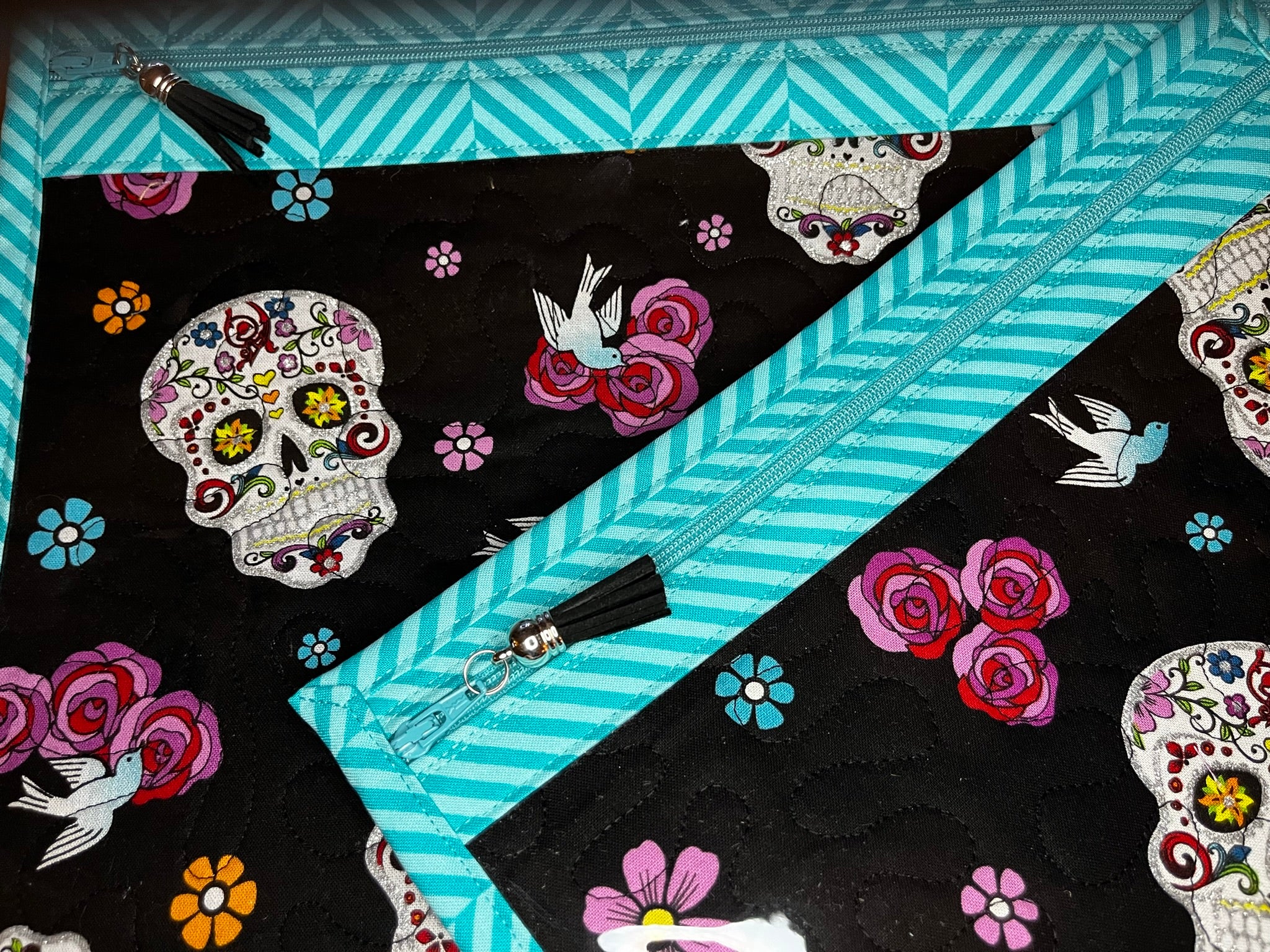 Cross Stitch Project Bag - Steampunk Collection