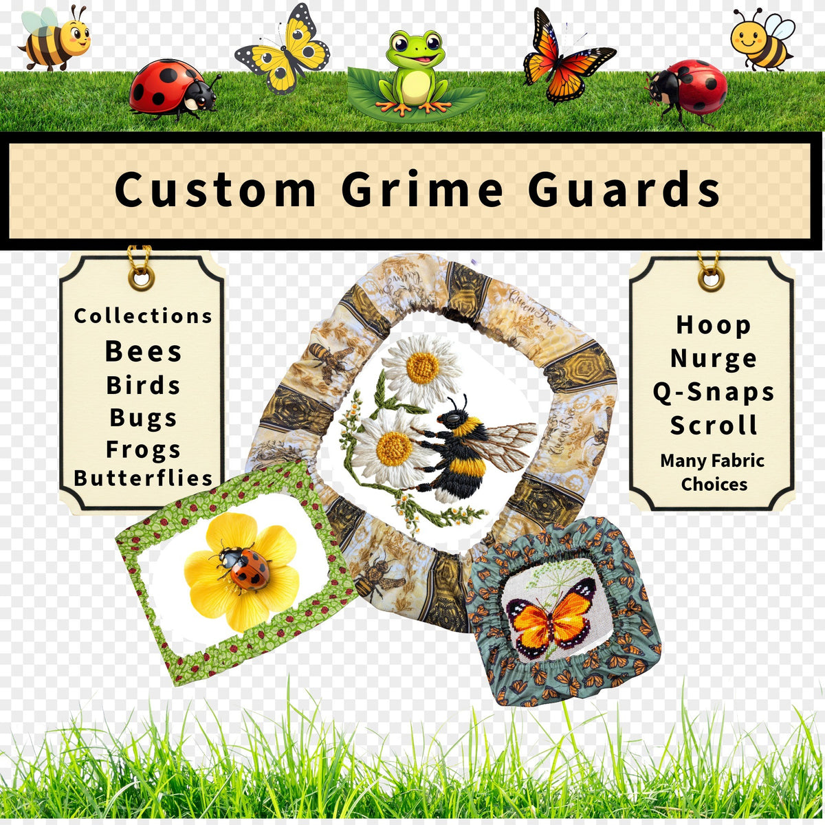 Grime Guards - Bees-Birds-Bugs Group 2