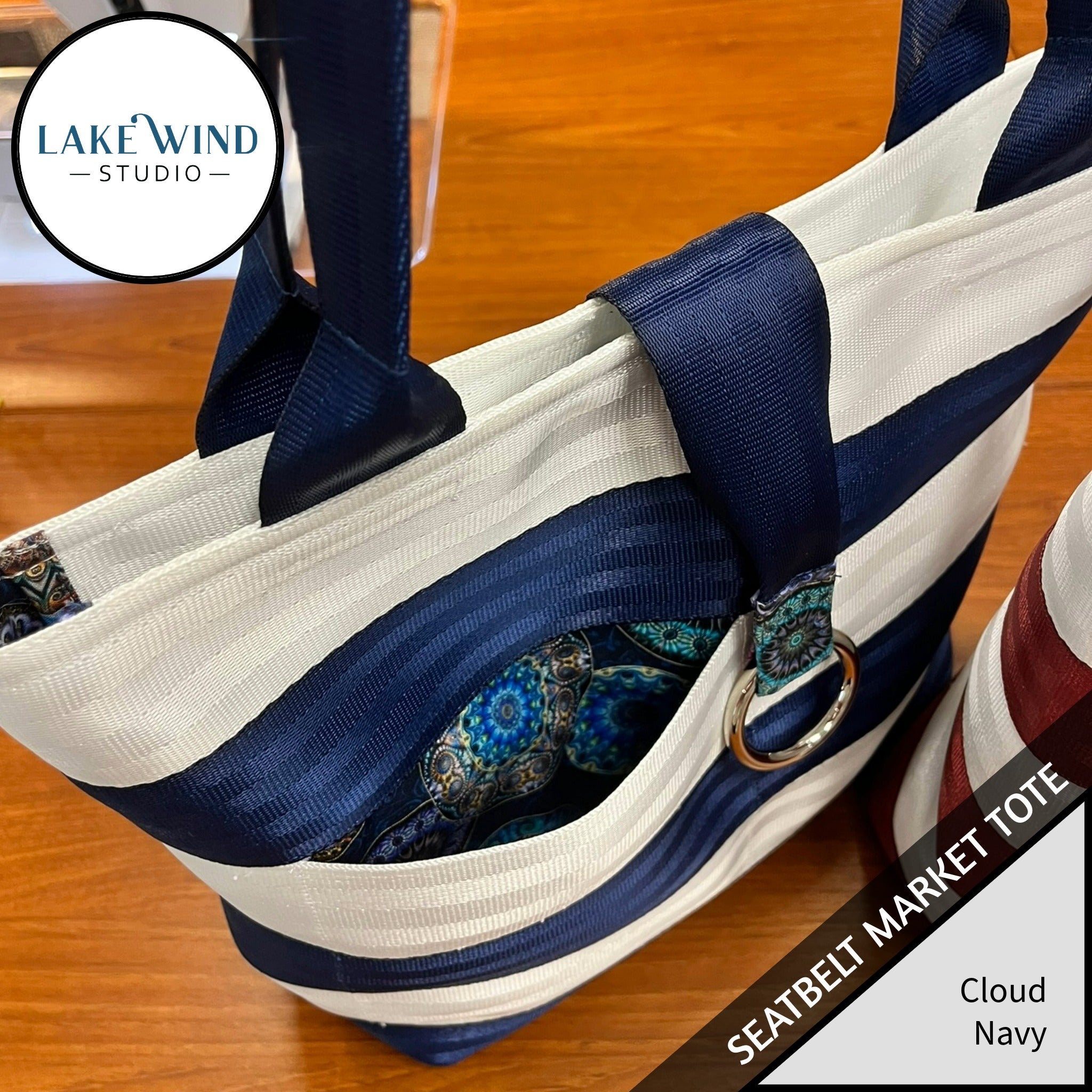 Market Tote Seatbelt Bag - Durable Handbag