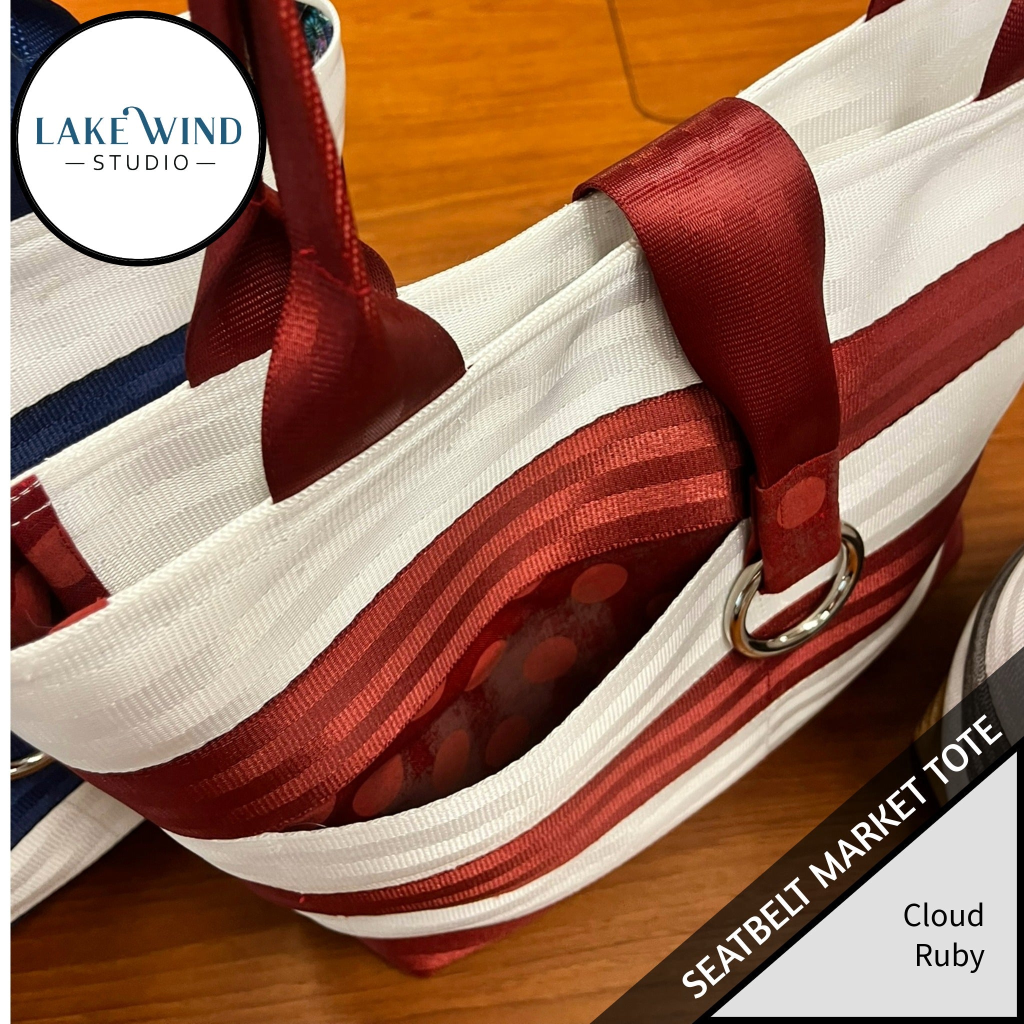 Market Tote Seatbelt Bag - Durable Handbag