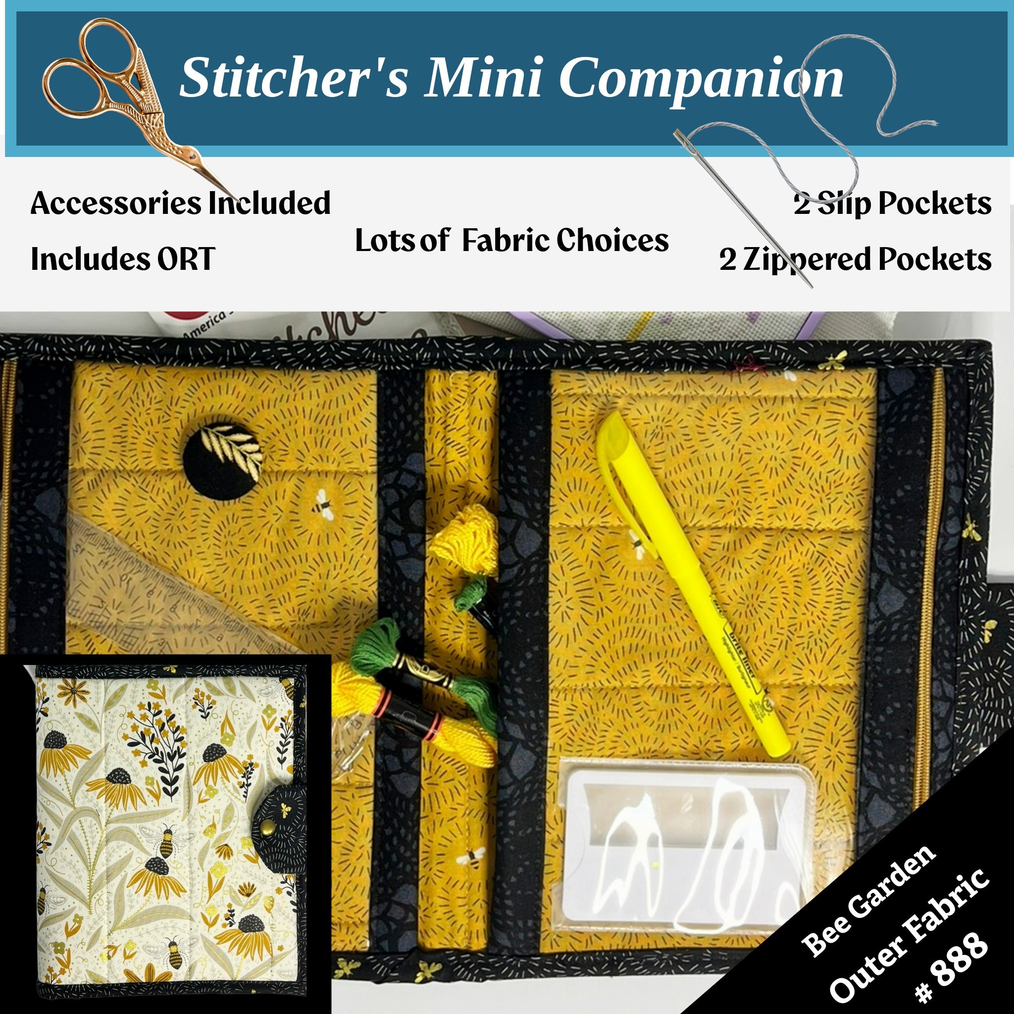 Cross Stitch Mini Companion - Perfect Accessory for Stitchers
