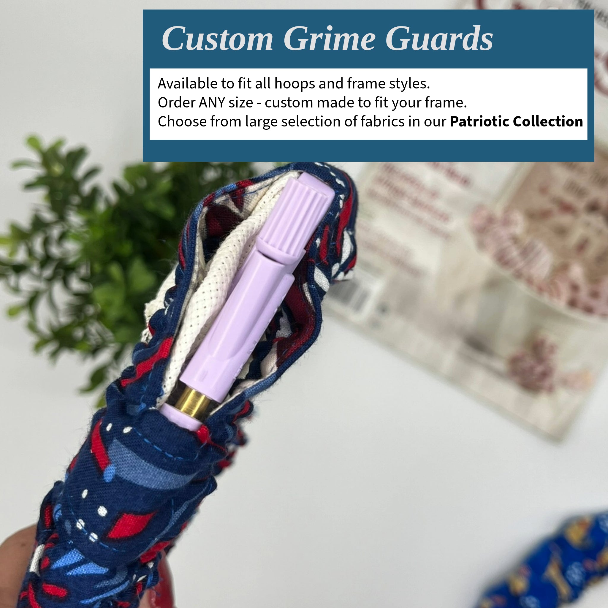 Grime Guards for Needlework Frames - Patriotic Collection