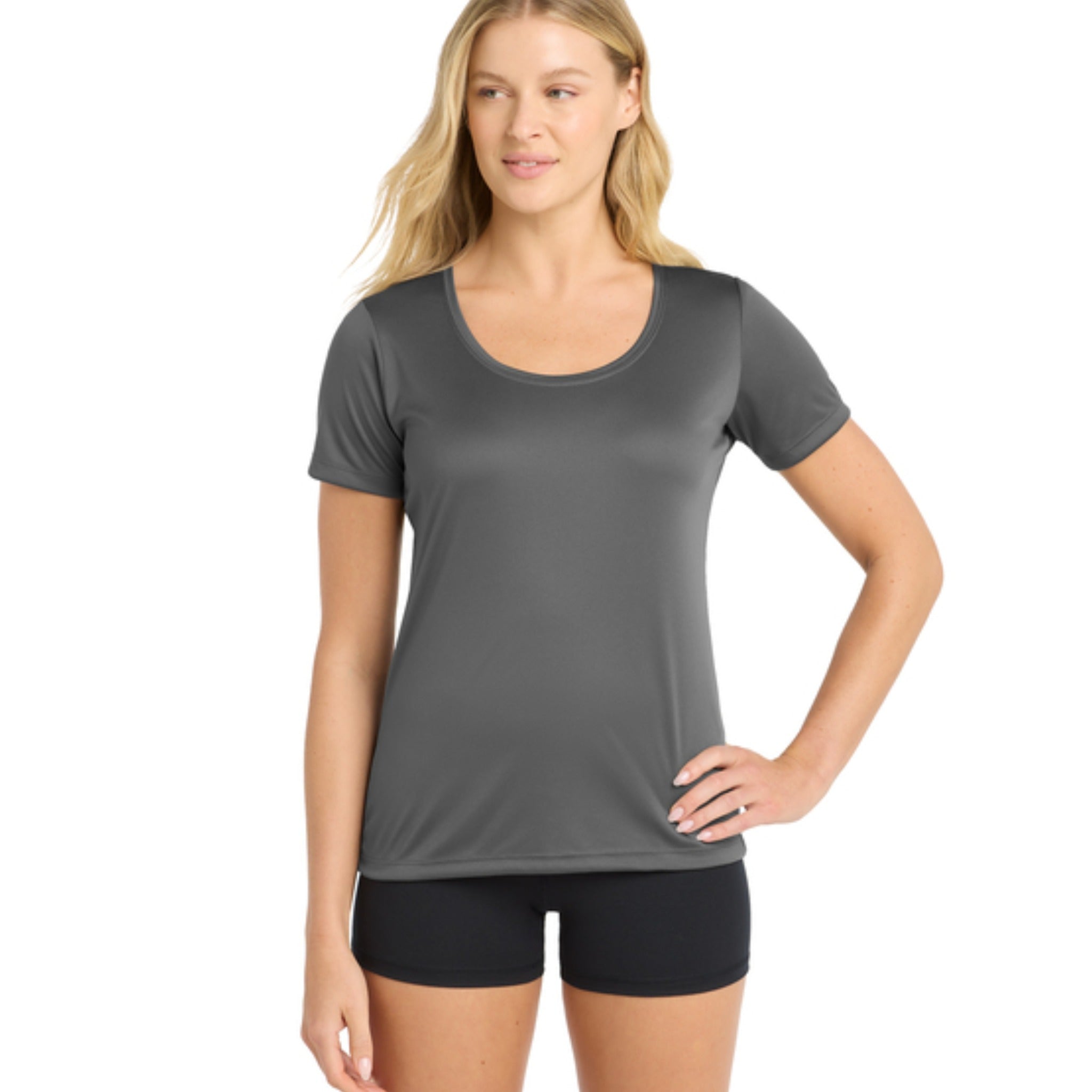 Sport-Tek® Women's Posi-UV® Pro Scoop Neck Tee