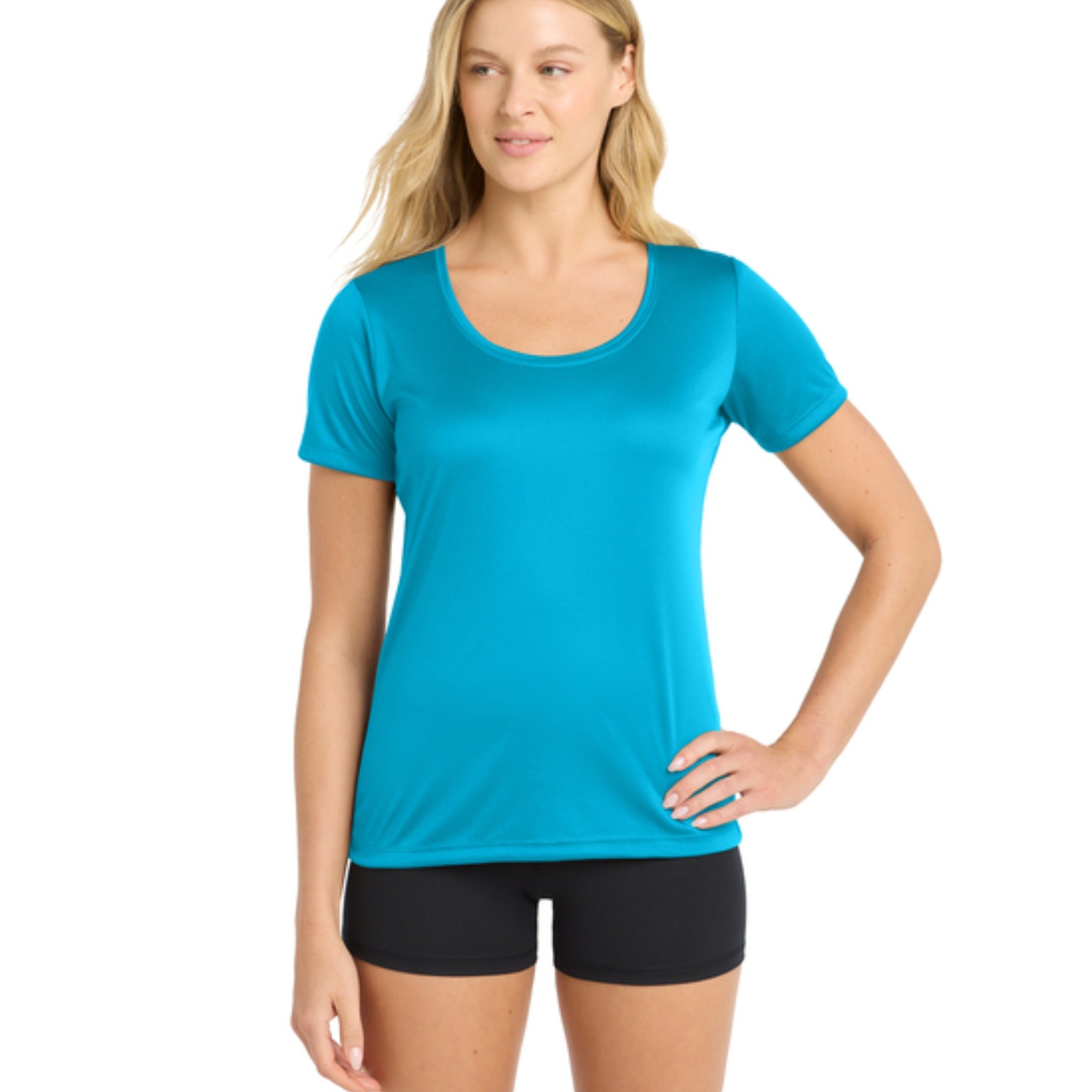 Sport-Tek® Women's Posi-UV® Pro Scoop Neck Tee