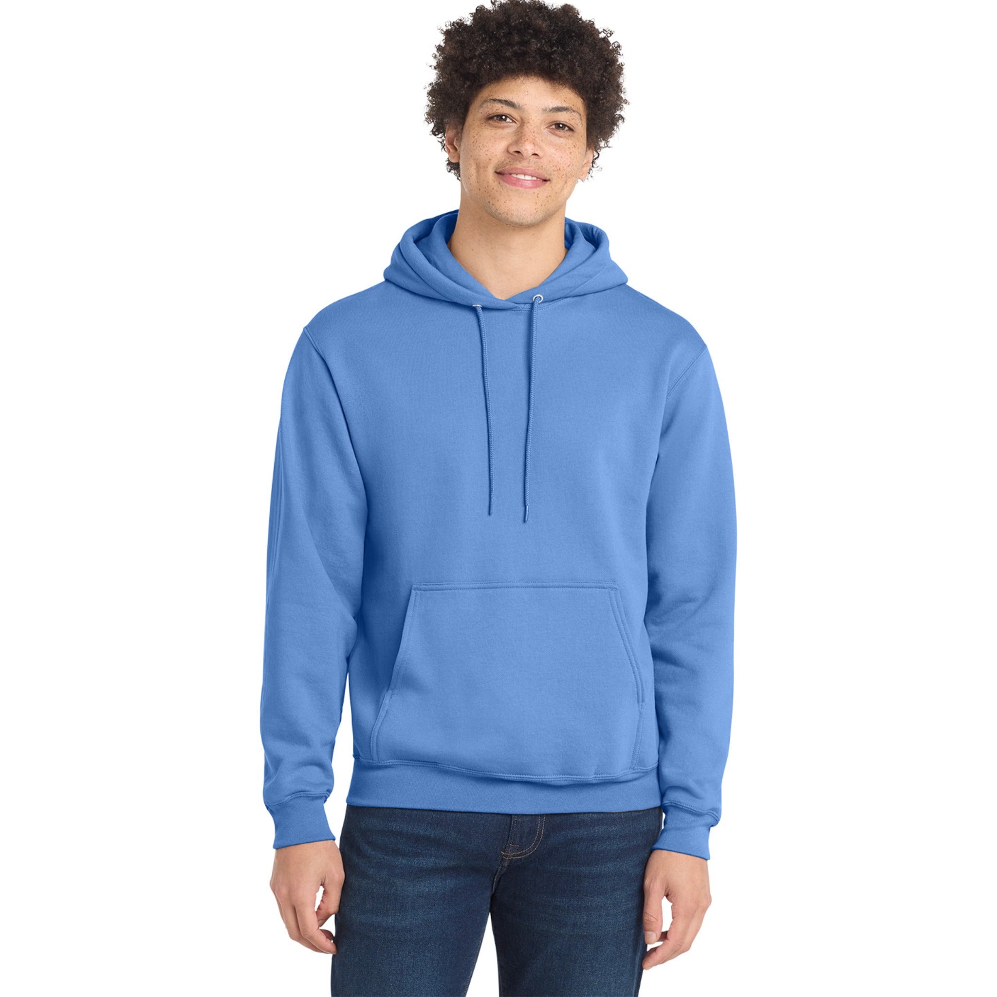 Port & Co™ Men Core Fleece Pullover Hooded Sweatshirt