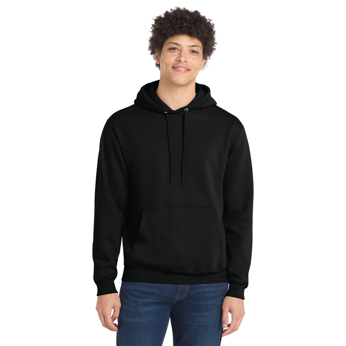 Port & Co™ Men Core Fleece Pullover Hooded Sweatshirt