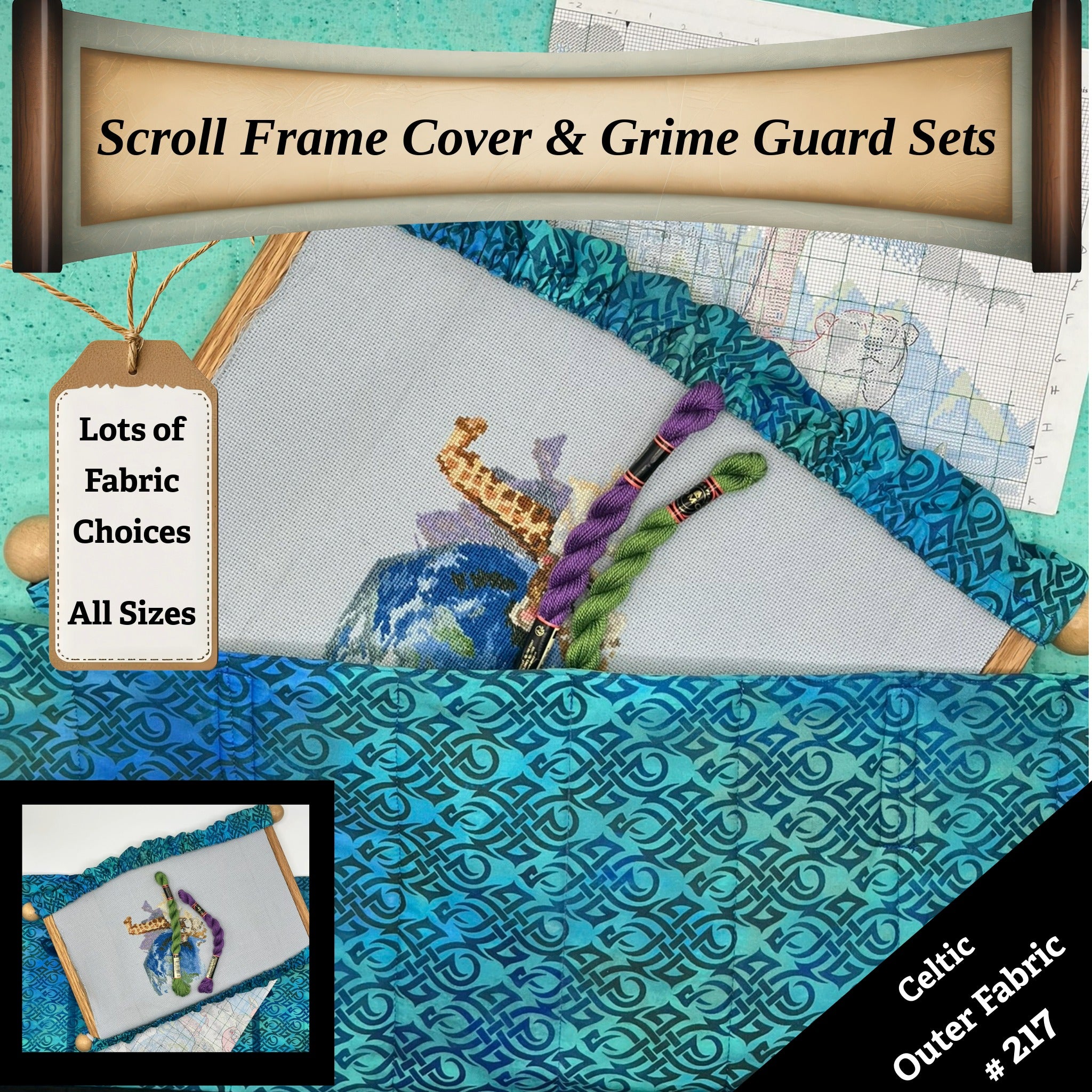 Custom Scroll Frame Cover & Grime Guard Set