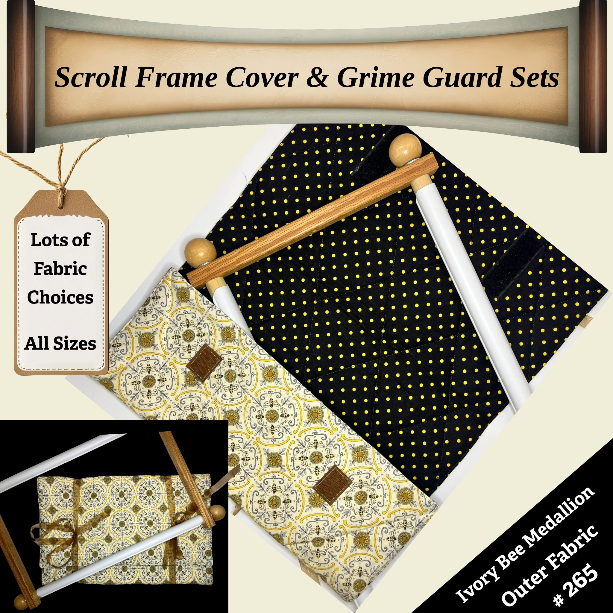Custom Scroll Frame Cover & Grime Guard Set