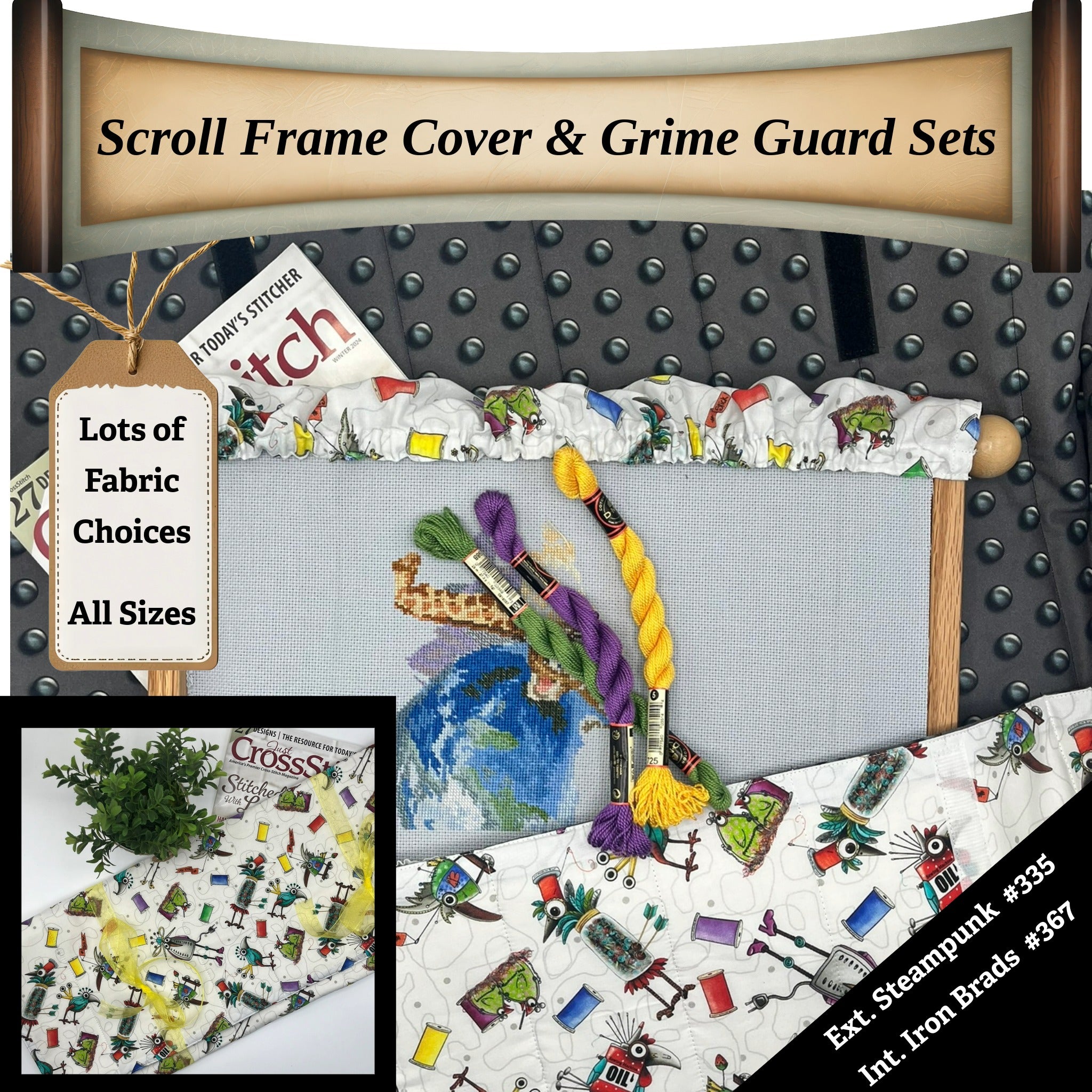 Custom Scroll Frame Cover & Grime Guard Set