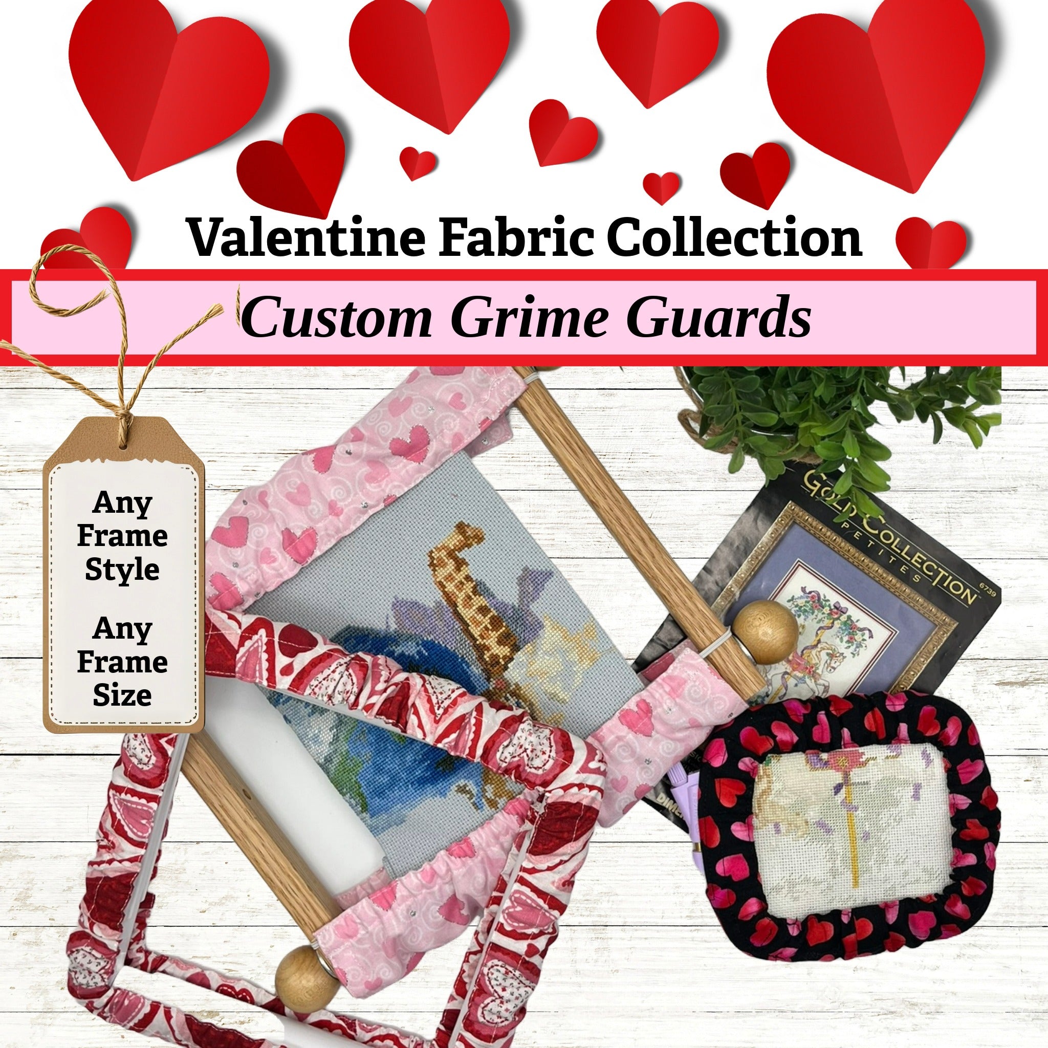Grime Guards for Cross Stitch - Valentine Fabrics