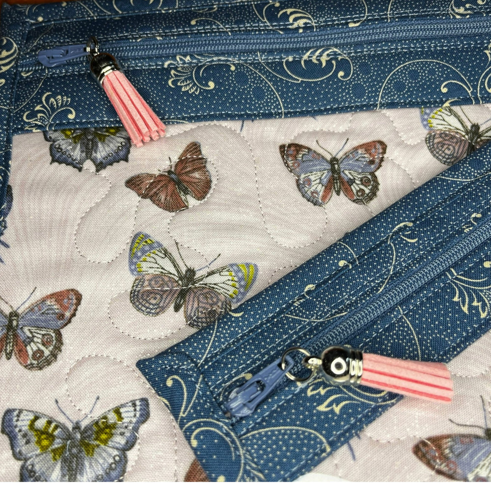 Cross Stitch Project Bag - Birds & Bees Collection - Lake Wind Studio
