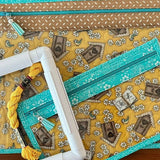 Cross Stitch Project Bag - Birds & Bees Collection - Lake Wind Studio