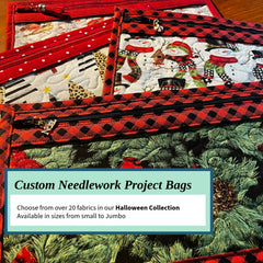 Cross Stitch Project Bag - Christmas Collection - Lake Wind Studio