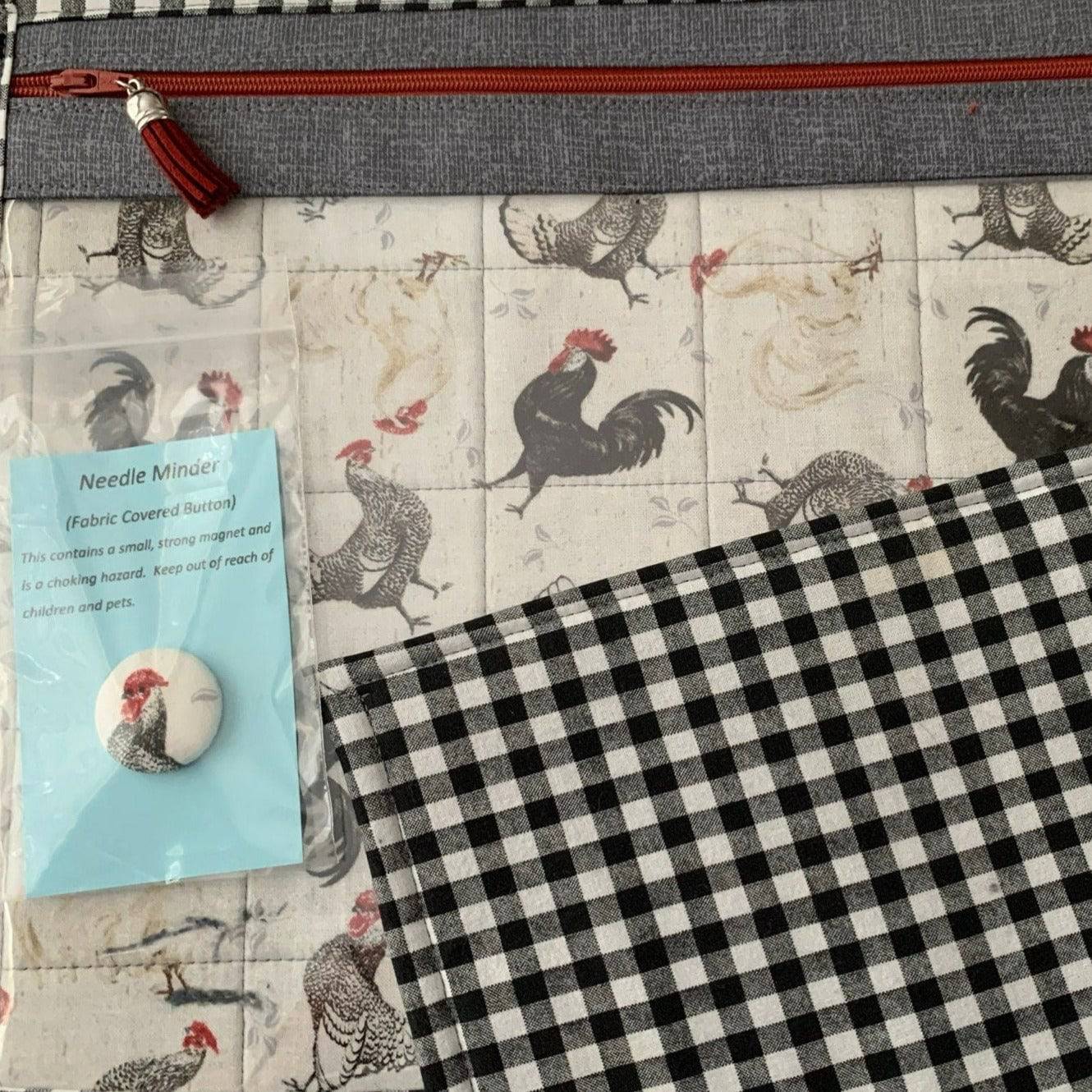 Cross Stitch Project Bag - Farm Life Collection - Lake Wind Studio