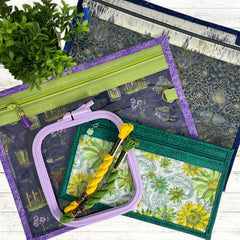 Cross Stitch Project Bag - Floral Collection - Lake Wind Studio
