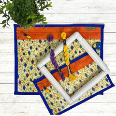 Cross Stitch Project Bag - Geometric Collection - Lake Wind Studio