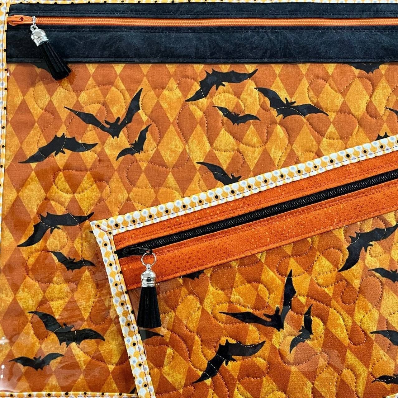 Cross Stitch Project Bag - Halloween Collection - Lake Wind Studio
