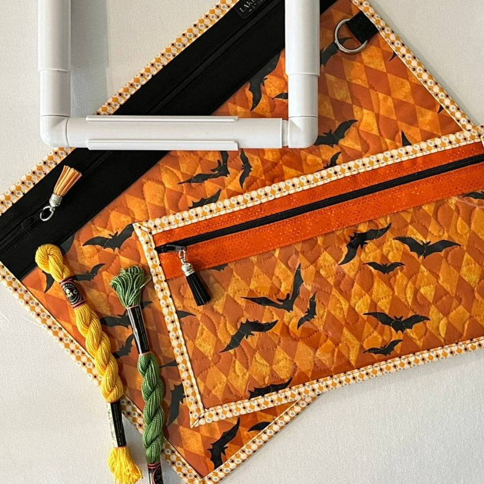 Cross Stitch Project Bag - Halloween Collection - Lake Wind Studio