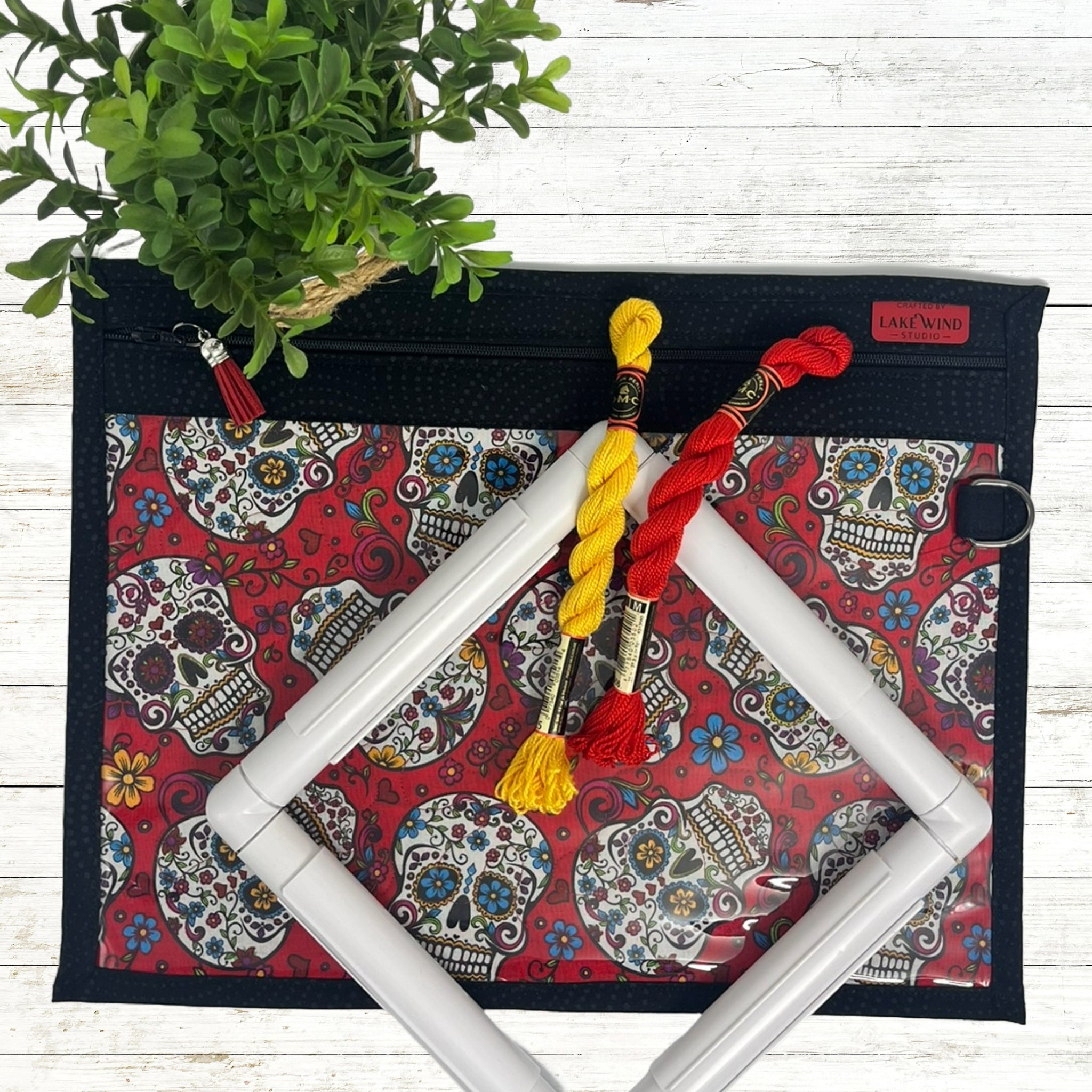 Cross Stitch Project Bag - Steampunk Collection - Lake Wind Studio