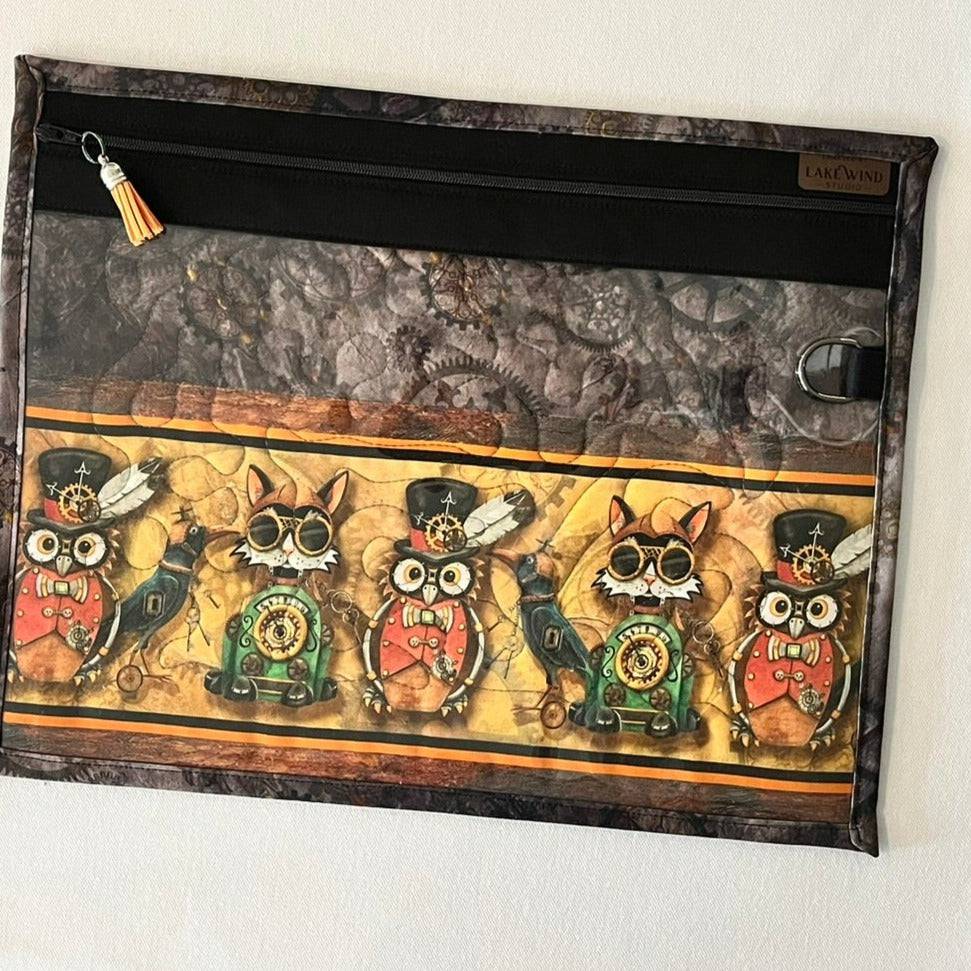 Cross Stitch Project Bag - Steampunk Collection - Lake Wind Studio