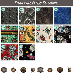 Cross Stitch Project Bag - Steampunk Collection - Lake Wind Studio