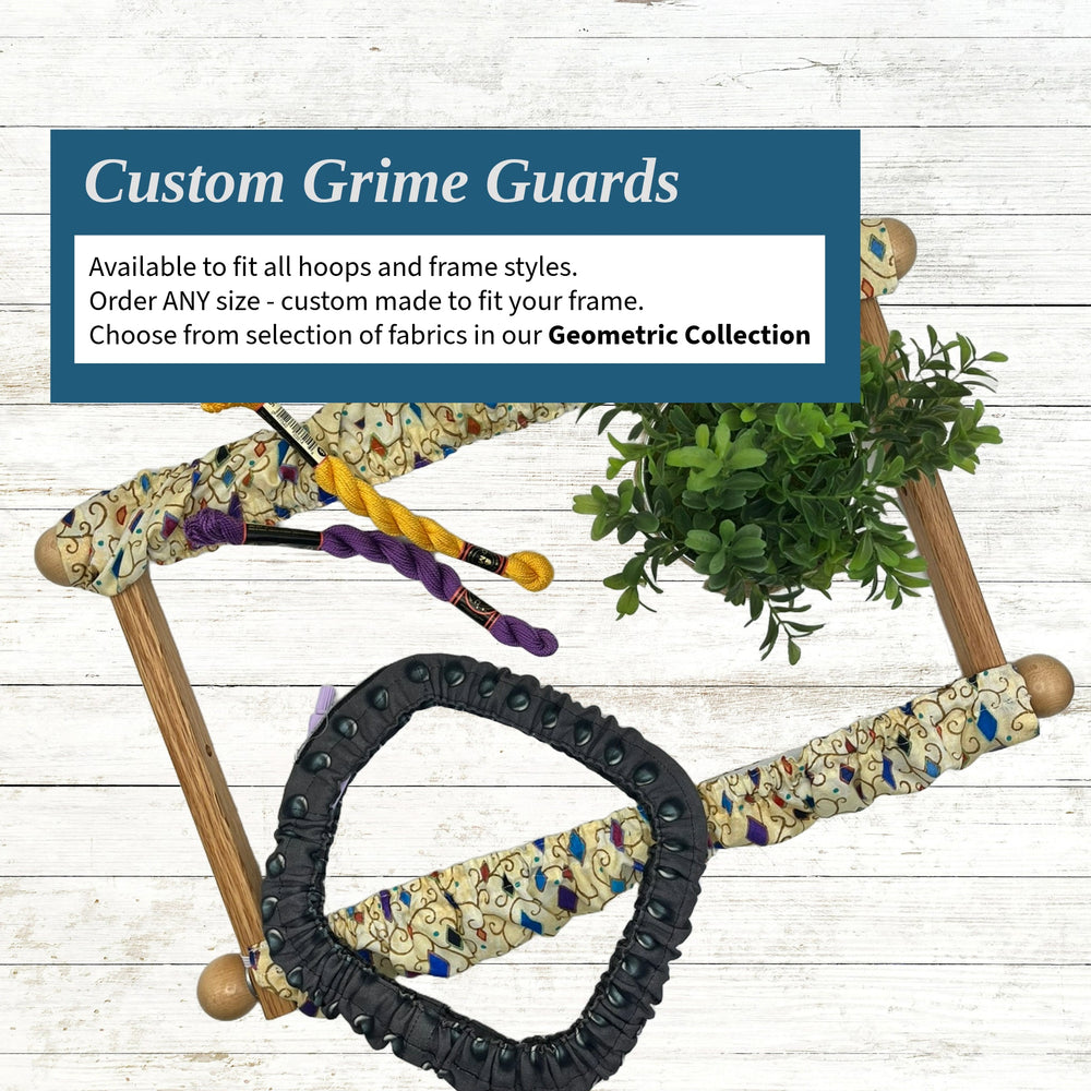 Grime Guards for Cross Stitch & Needlework Frames - Geometric Collection - Lake Wind Studio