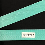 Nylon Webbing by the Yard - 1 Inch - Green  7 - Lake Wind Studio