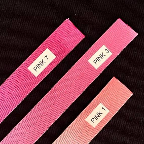 Nylon Webbing by the Yard - 1 Inch - Pink  7 - Lake Wind Studio