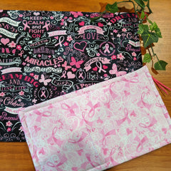 Project Bag - Breast Cancer Awareness wip - Lake Wind Studio