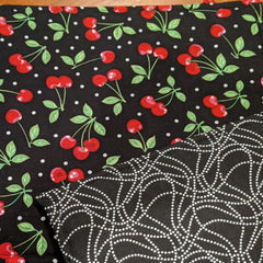 Project Bag - Cherries - Lake Wind Studio