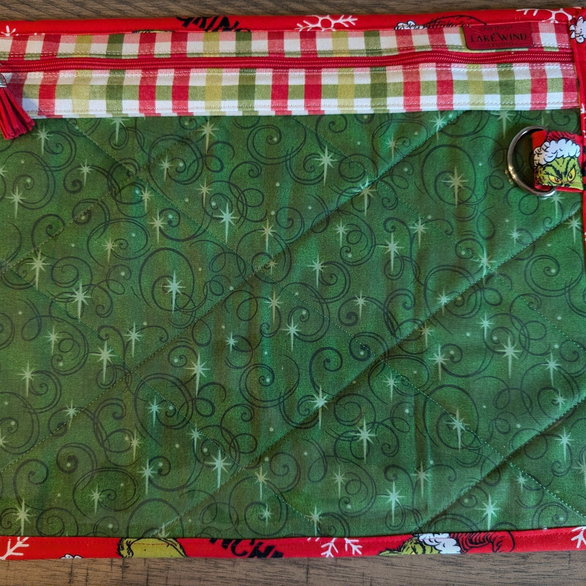 Project Bag - Christmas Grinch - Lake Wind Studio