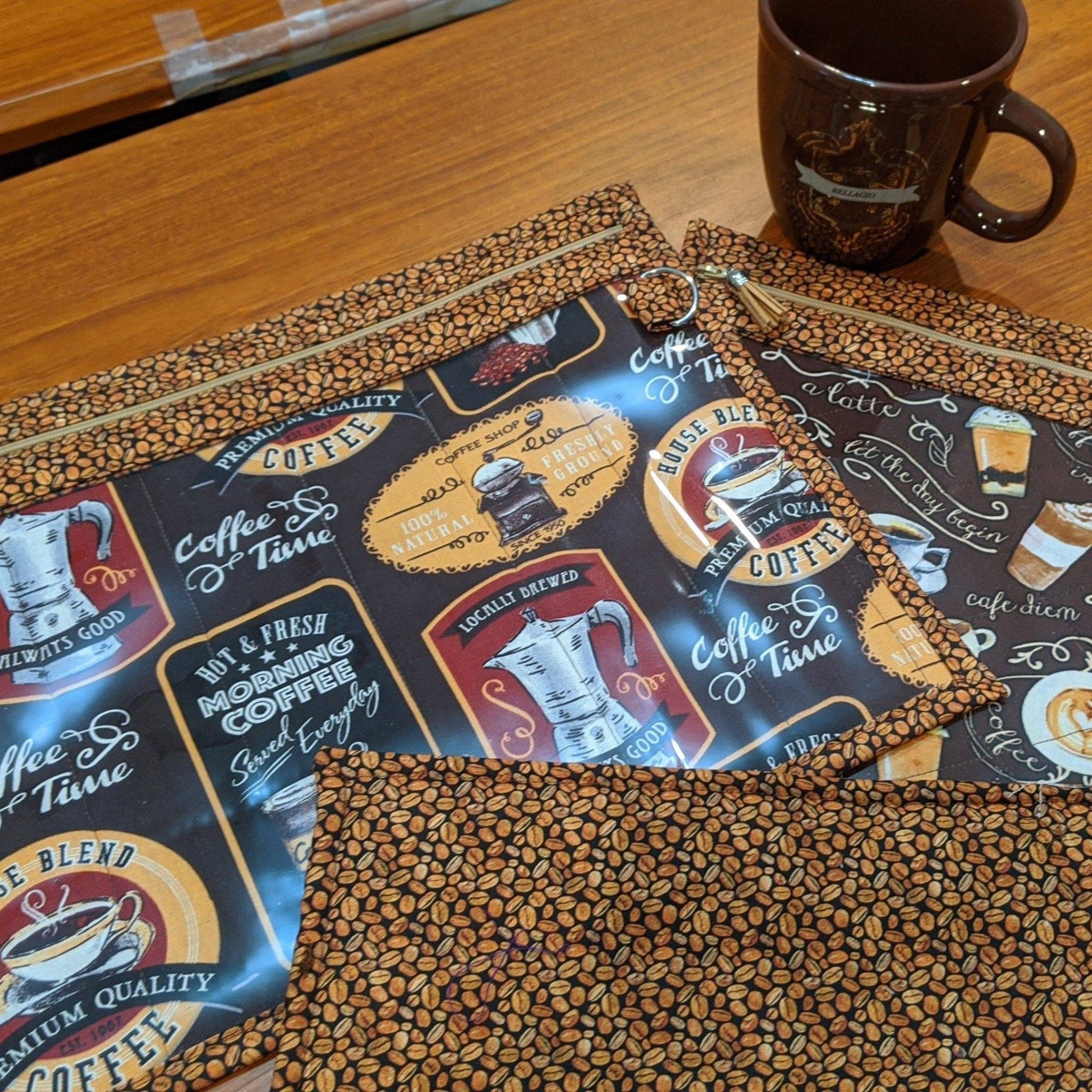 Project Bag - Coffee Collection - Lake Wind Studio