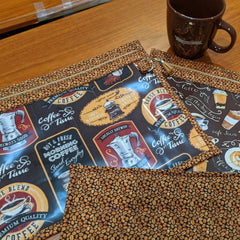 Project Bag - Coffee Collection - Lake Wind Studio