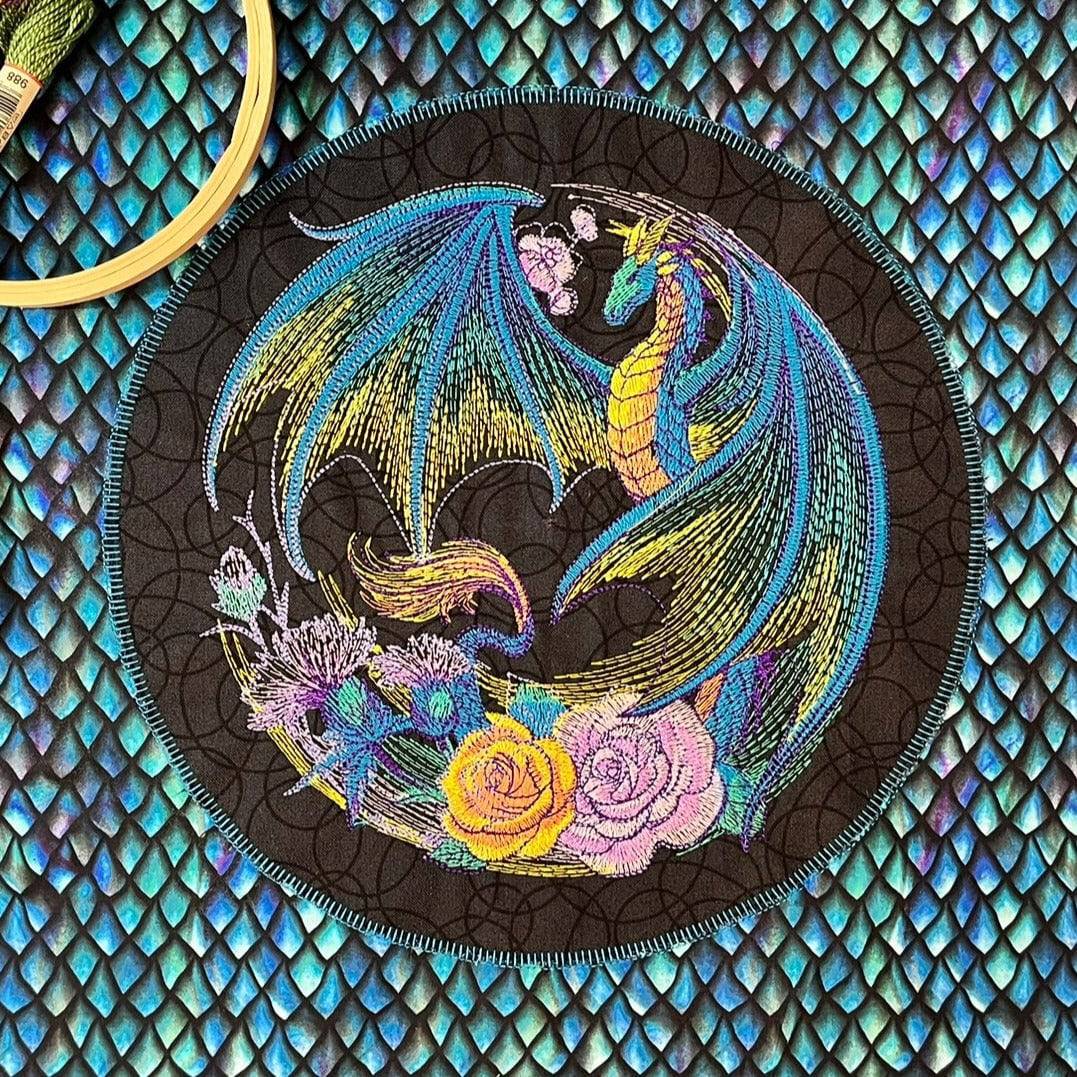 Project Bag - Dragon Wreath - Lake Wind Studio