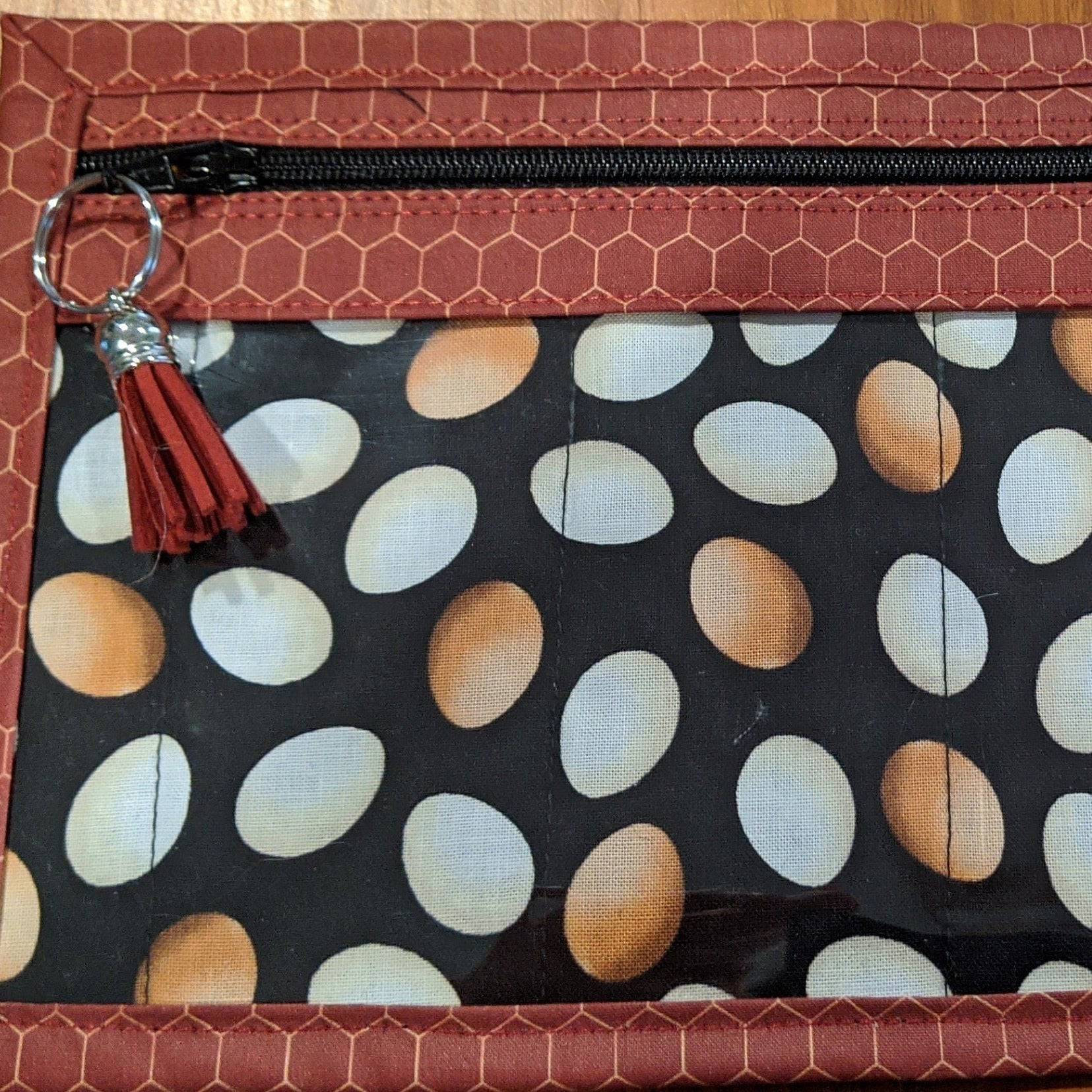 Project Bag - Farm Fresh Eggs - Lake Wind Studio