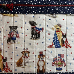 Project Bag - Patriotic Dogs