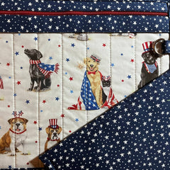 Project Bag - Patriotic Dogs