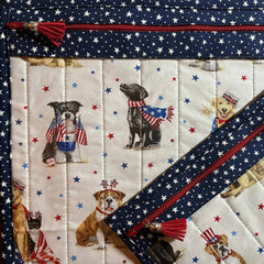 Project Bag - Patriotic Dogs