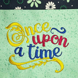 Reading Pillow - Travel Pocket Pillow - Once Upon a Time - Lake Wind Studio