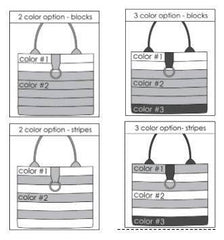 Custom Market Tote Seatbelt Bag - Select Your Colors
